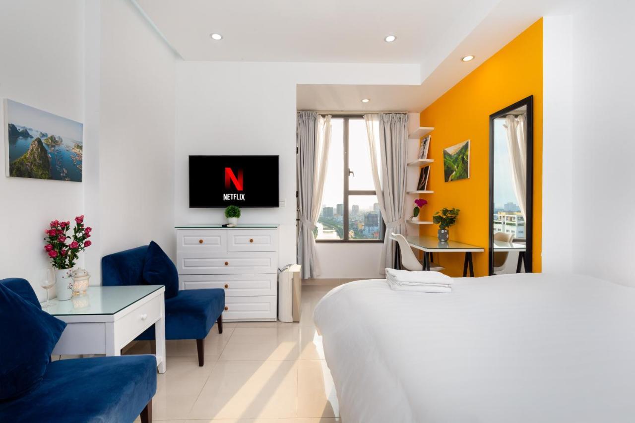 Serene Premier Apartment - River Gate โฮจิมินห์ซิตี้ ภายนอก รูปภาพ